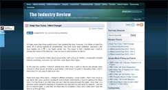 Desktop Screenshot of industryreview.org